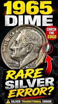 1965 Dime Worth Thousands? Check The Edge Now #coincollecting #valuablecoins