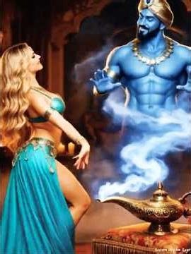 “Genie’s Wishes — Belly Dance of Eastern Desires” | #easternrhythmrays #shorts