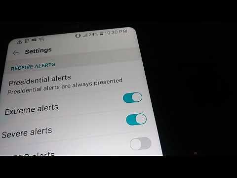 Set up Emergency Alert Messages on LG Stylo 4 Boost Mobile