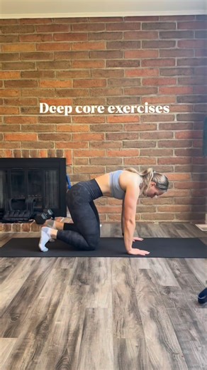 Anya Turner, M.S. | Exercise Physiologist on Instagram: "Why you should do some deep core workouts! ✨ They strengthen the muscles that stabilise your spine and pelvis, improving posture, balance, and overall movement efficiency ✨ Unlike ab exercises (surface level), training the deep core supports better breathing, protects against back pain, and enhances performance in daily activities and sports. ✨ Also adding moves on one leg is optional but it not only challenges your balance but also forces