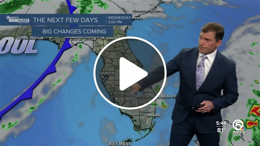 WPTV First Alert Weather Forecast for Evening of Tuesday, Oct. 28, 2025 - NewsBreak