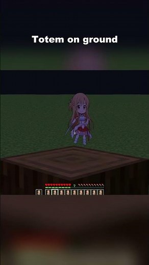 Chibi Asuna Animated Totem v1.3 | Minecraft Resource Pack (1.16–1.21.10) #resourcepacks #sao