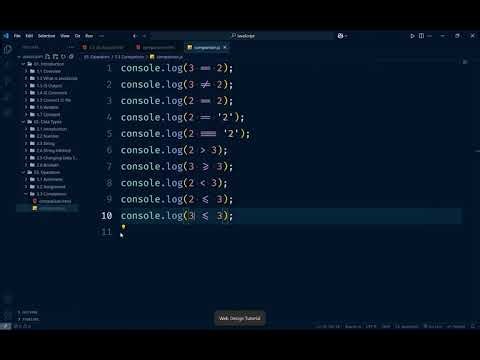 JavaScript Bangla Tutorial #14 | JavaScript Comparison Operators | True vs False Logic Explained