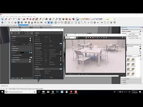 Parametros render vray sketchup