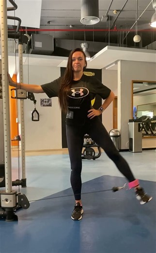 Cable Hip Abduction #hipabduction #glutesworkout #wellness