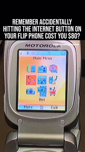 Time Traveler from 2005 on Instagram: "Remember accidentally hitting the internet button used to cost $80?"