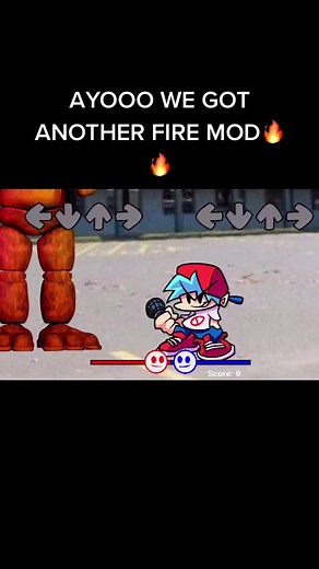 🔥🔥🔥🔥 #fyp #fridaynightfunkin #fnf #fnaf #fivenightsatfreddy #fire | cyborg mod fnf