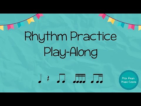 Chill Rhythm Play Along; sixteenth notes, ti-tika