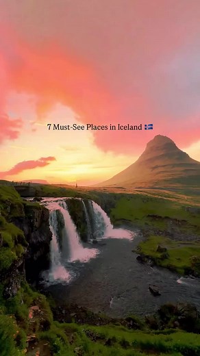 7 must see places in Iceland 🤩😍 #iceland