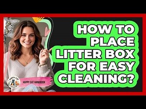How To Place Litter Box For Easy Cleaning?