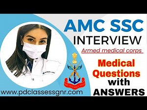 Armed Medical Corps SSC Medical Questions and Answers | AFMC Medical Interview|Army Doctor Interview