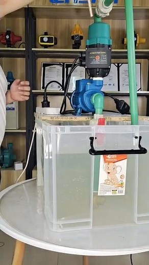 Install Automatic pump Pressure control into pump system