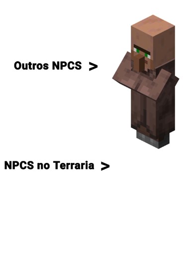 Terraria NPCS #jogo #terraria #minecraft #meme #stardewvalley