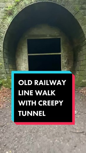 Exploring the Creepy Abandoned Railway Tunnel in Peebles, Scotland