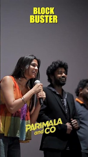 Theatre full of cheers, smiles, and memories. 🤩 #ParimalaAndCo running successfully. 🔥