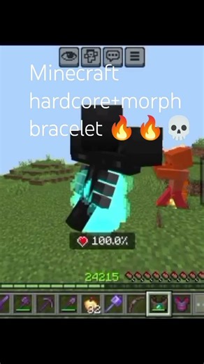 minecraft morph bracelet mod🔥🔥💀