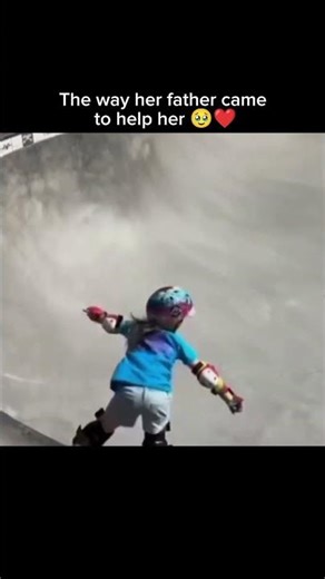 The way her father came to help her 🥹❤️