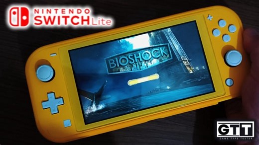 BioShock Remastered Nintendo Switch Lite Gameplay 2025