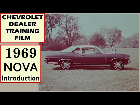 1969 Nova Introduction – Chevrolet Dealership Training Film, Includes Super Sport SS