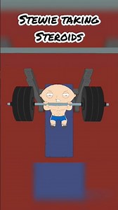 Stewie is taking steroids 💉 #familyguy #shorts
