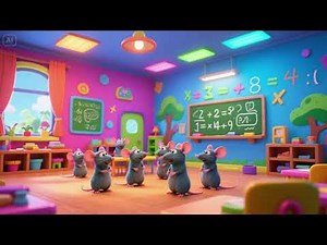 "Mice Math at the Zoo 2! 🐭🦓 More Counting & Number Fun!"