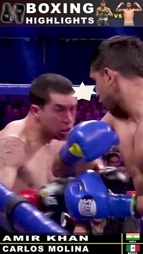Amir Khan vs Carlos Molina | Part1 #bhknockout #boxing #knockout #mma