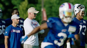 206K views · 2.8K reactions | In the meetings. With the players. Behind-the-scenes with the Bills where you’ve never gone before. Buffalo Bills: Embedded. Premiering Wednesday, August 15th at 8 pm on Facebook.com/BillsEmbedded | Buffalo Bills | Facebook