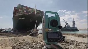 10K views · 46 reactions | Operations have intensified nearly a week after a cargo ship got stuck in Egypt's Suez Canal -- with two more tugboats deployed to help dig and float the vessel. https://bit.ly/2P6sImD Traffic's still halted through the canal, valued at over $9B a day. Credit: Suez Canal Authority via Storyful | FOX6 News Milwaukee | Facebook