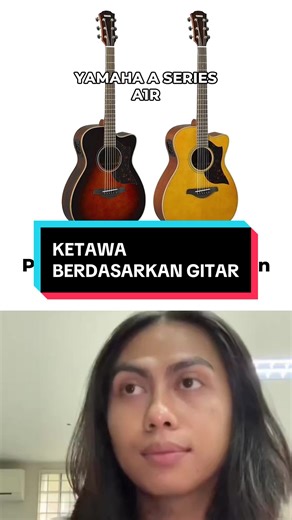 Ketawa Berdasarkan Gitar dengan Yamaha A1R