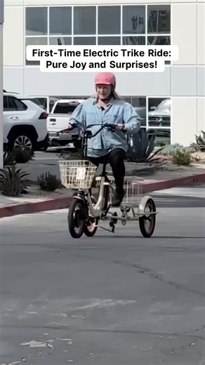 First time electric trike rides are the best. #etrike #ebike #tricycle #seniorliving #fun #exercise #mobility #mobilityscooter #summerfun #bikerides #seniorexercise #seniorworkouts #middleagedwomen | Sixthreezero Bicycle Co. | Facebook