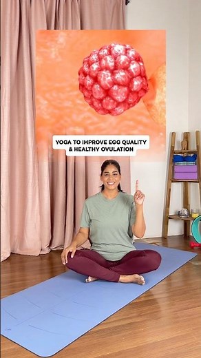 Planning a Baby? Yoga for Healthy Ovulation & Better Egg Quality I Fertility Yoga to Conceive Fast
