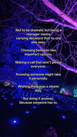 This part of management doesn’t get talked about enough. The quiet weight of decisions that don’t have a perfect answer. The ones you sit with long after everyone else has logged off. The ones that shape trust, impact careers, and keep you up at night. You’re not cold for making the call. You’re not heartless. You’re doing the job… with care. And that’s the difference. #careeradvice #manager #career #leadership #worklife | The Honest Manager