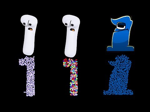 Number Lore Plush Numbers Filling with Numbers (1-10)