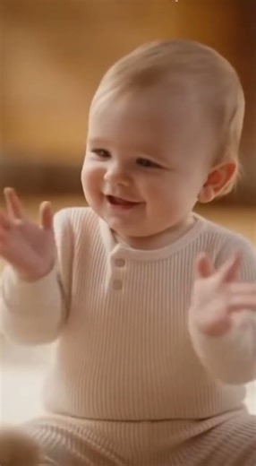 Baby Clapping With Funny Cats… Cuteness Overload 🐾💛 #foryou #baby #cute
