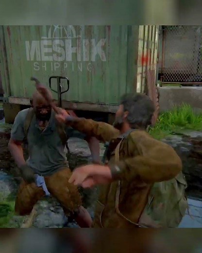 The last of us 2 remastered no return Joel's fight style | Tlou remake Ps5 4k brutal combat scars