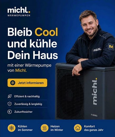 Kühle Dein Haus mit einer Wärmepumpe von Michl