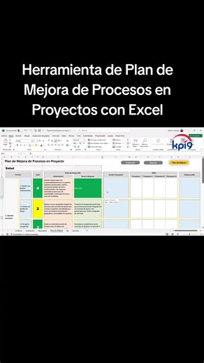 Herramienta de Plan de Mejora de Procesos en Proyectos con Excel Obtén el archivo a través del enlace: https://forms.office.com/r/6jvMmbUANG Te invito a suscribirte a mi canal YouTube KPI9 para estar atento a más novedades: https://www.youtube.com/c/Kpi9proyectos Igualmente te invito a visitar mi pagina KPI9 https://kpi9.com/descargables/ y puedas acceder a archivos y tutoriales. Saludos. #dashboard #reporte #proyetos #monitoreo #excel #indicadores #kpi #gestion