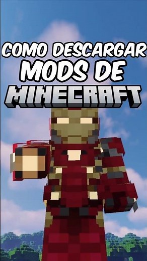 Cómo descargar MODS en Minecraft en 1 MINUTO #minecraft #mods #tutorial