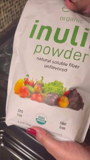 Home made Yogurt w/ L-Reuteri Probiotic & Prebiotic Inulin Soluble Fiber Powder #homemadeyogurt