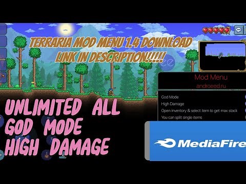 TERRARIA 1.4.4.9.6 🎮🎯MOD MENU DOWNLOAD!!!👾 MEDIAFIRE LINK🔗