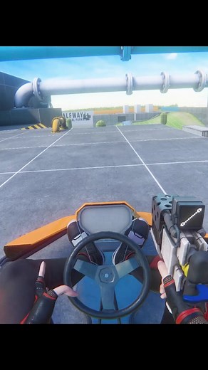 Double Backflip with the Go-Kart in Boneworks VR Game