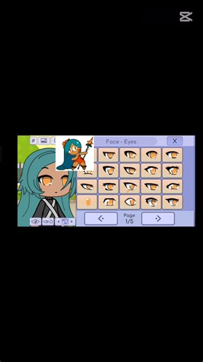 Tiger lily cookie! in gacha life #crk #gachalife [video 1]