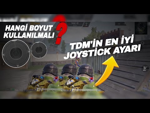 TDM’İN EN İYİ JOYSTİCK AYARI!! | YOK BÖYLE JOYSTİCK!! RAKİP GÖZÜNDE IŞINLANACAKSINIZ!!😱 PUBG Mobile