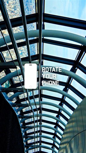 See Tokyo from a whole new angle at TOKYO SKYTREE 📱🔄