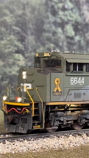 Full video on YouTube! Athearn Genesis SD70ACU w/ LokSound & weathering. #bradleydcc #athearn #athearntrains #athearngenesis #canadianpacific #cp6644 #sd70acu #hoscale #loksound #scalesoundsystems | BradleyDCC