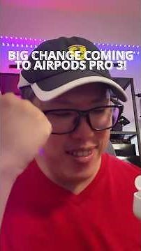 BIG CHANGE coming to AirPods Pro 3 😲 (iOS 27)
