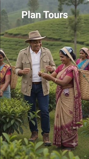 What Happens Inside a Real Sri Lankan Tea Plantation #TeaPicking #PlantationLife #Ceylon