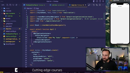 Firebase 和 Expo 构建 React Native 待办事项应用