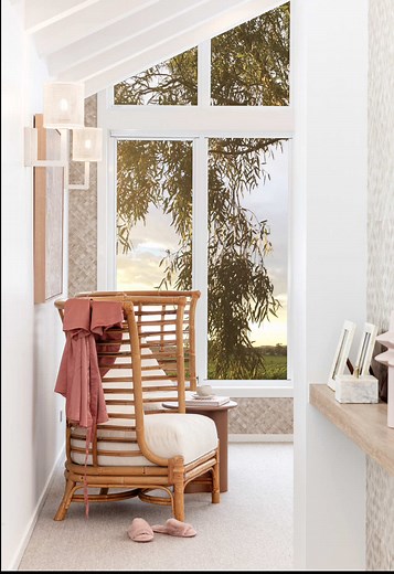 Coastal Bedroom Inspiration: Raked Ceiling and Ensuite