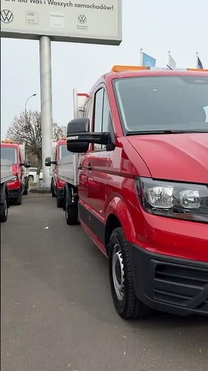 Volkswagen Crafter, stworzony do ciężkich zadań! #VW #Crafter #VWCrafter #Dostawcze